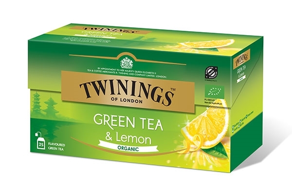 Green Tea & Lemon Organic 25