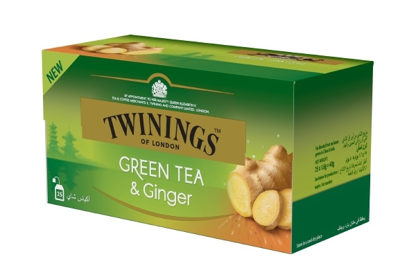 Grøn te med Ingefær i breve 20 stk.